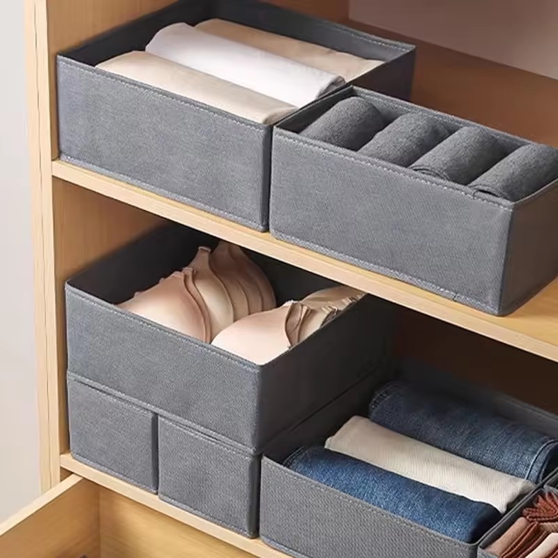 3개입 패브릭 속옷 보관함 서랍 정리함 (옷장 정리 및 - Sock Organizer Tray 리뷰 및 가격